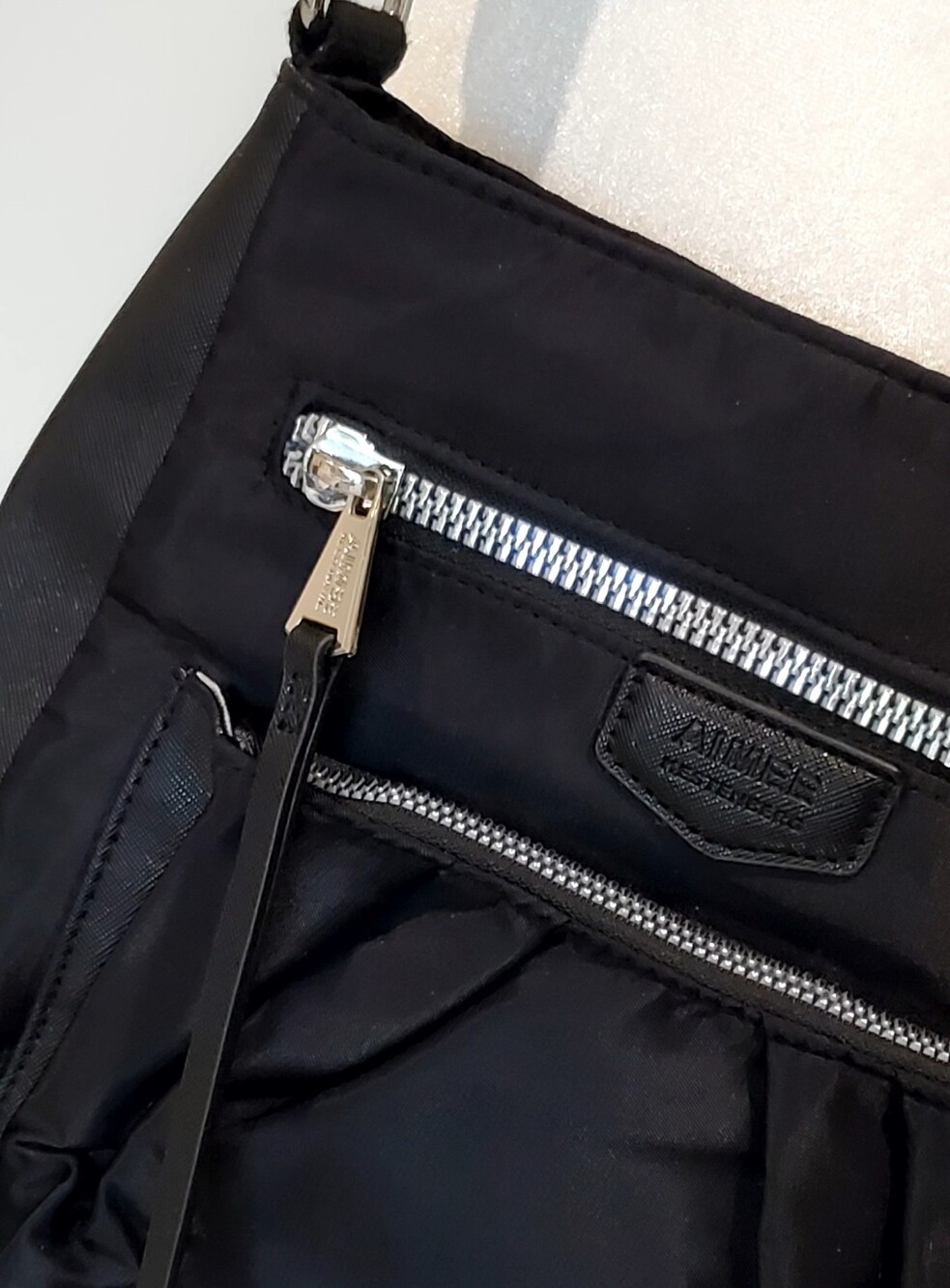 Aimee Kestenberg Well Appointed All Weather Nylon Crossbody Bag, Black, NWOT - Picture 8 of 13